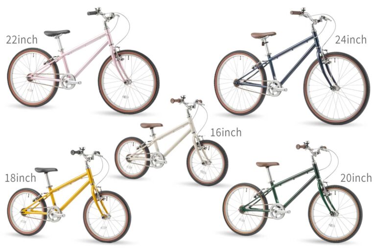 子ども専用ジオメトリー×90年代風レトロ。ヨツバサイクル新型キッズクロス「WITH」登場